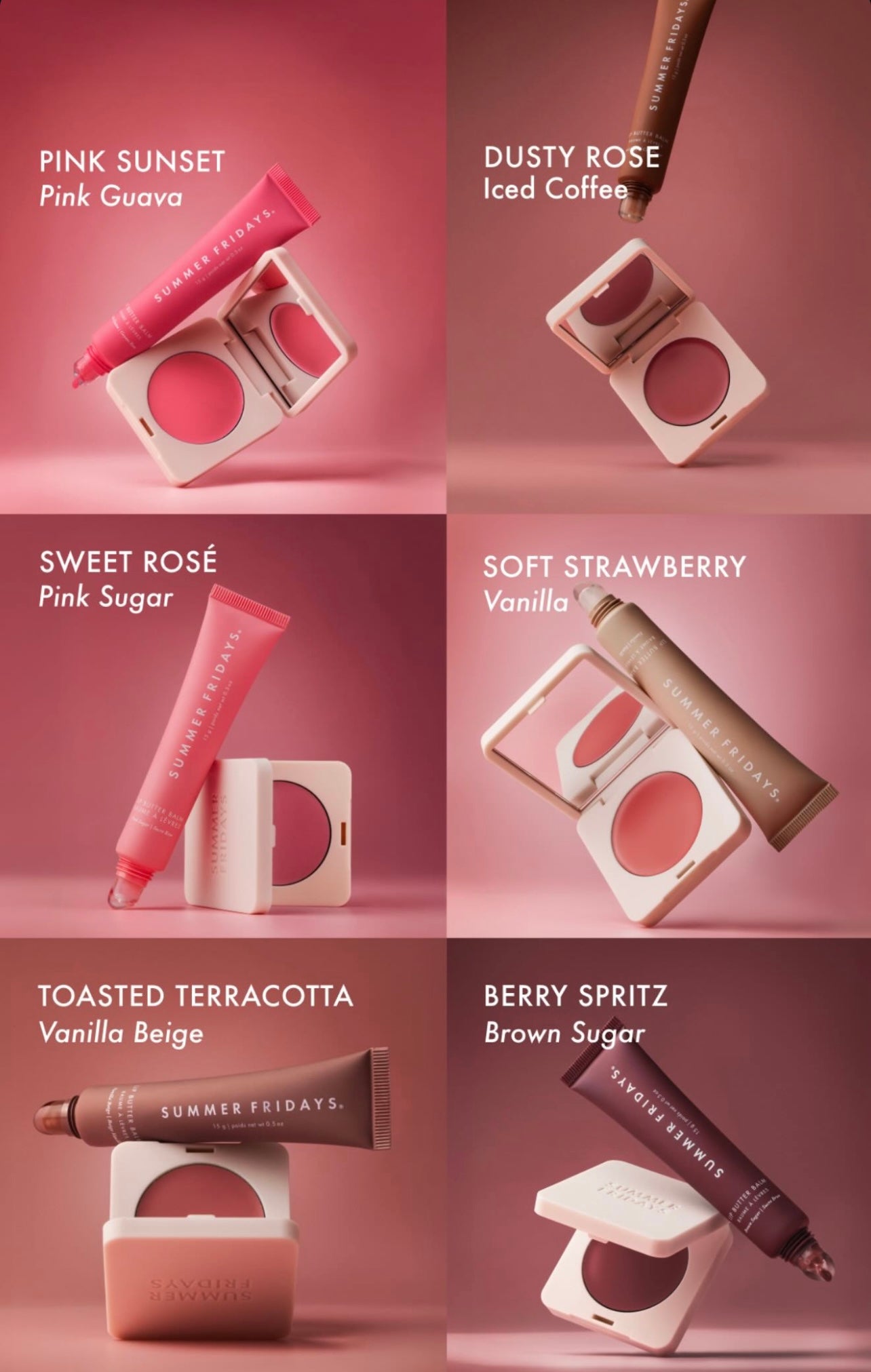 Summer Fridays The Blush + Lip Duo