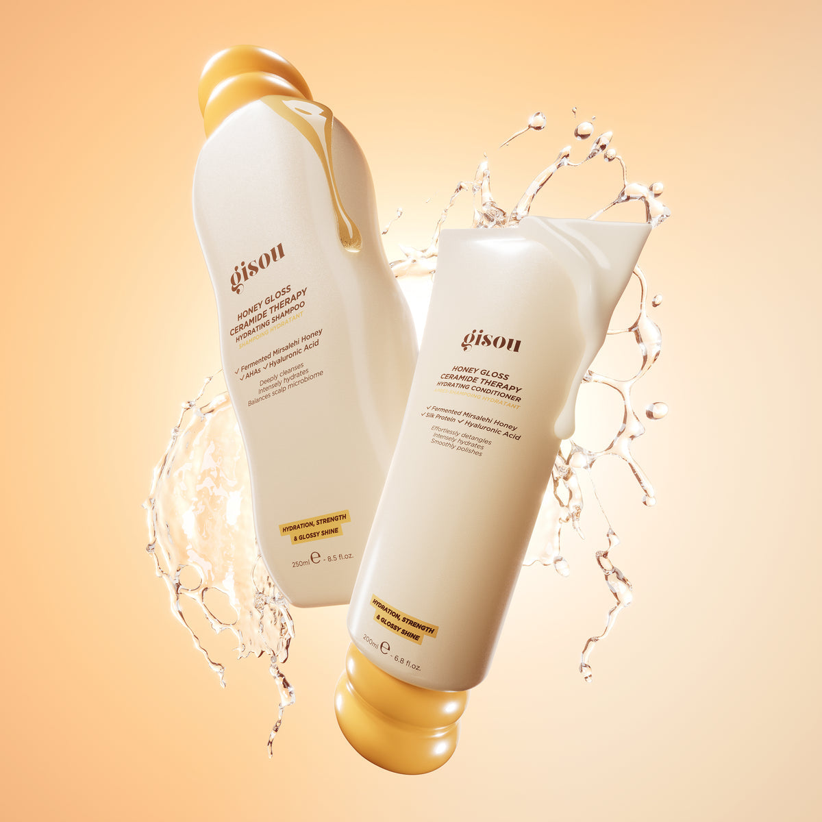 Gisou Honey Gloss Hair Wash Duo