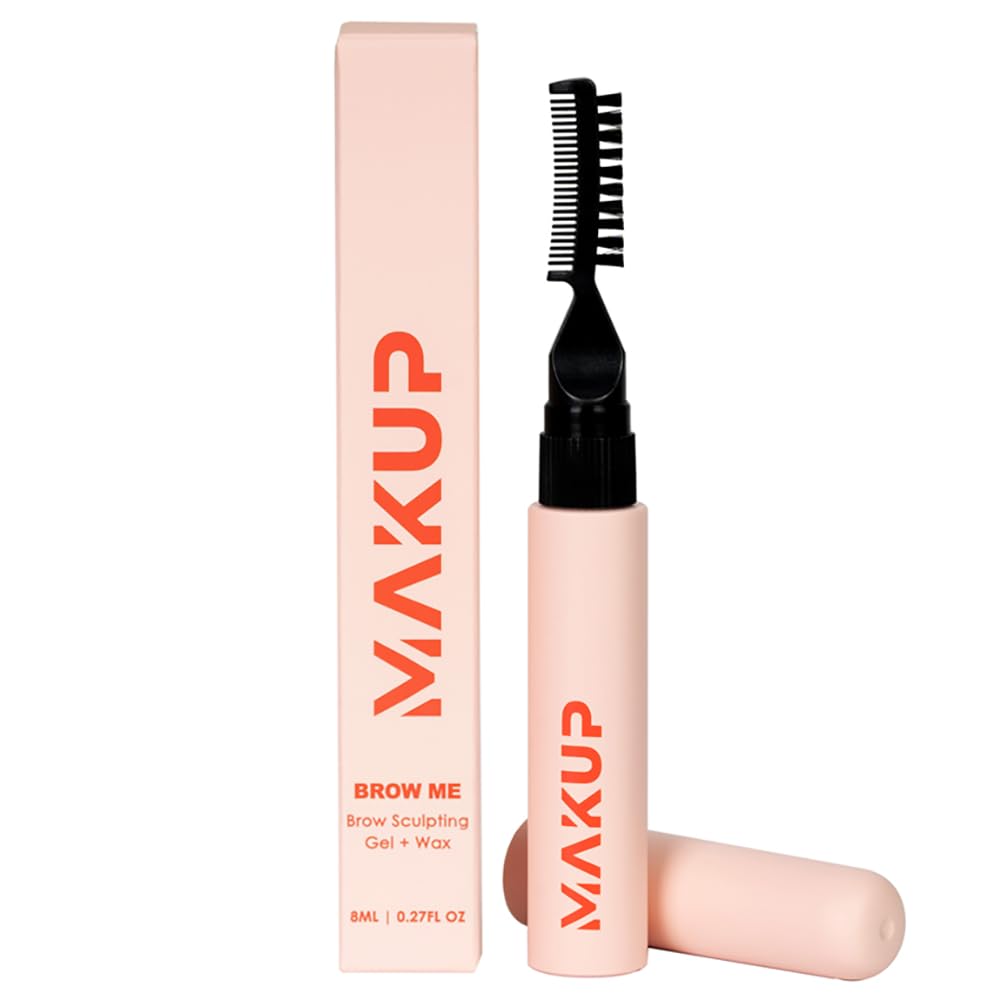 MAKUP Brow Me, Gel para esculpir cejas + cera híbrida, vegano, sin parabenos