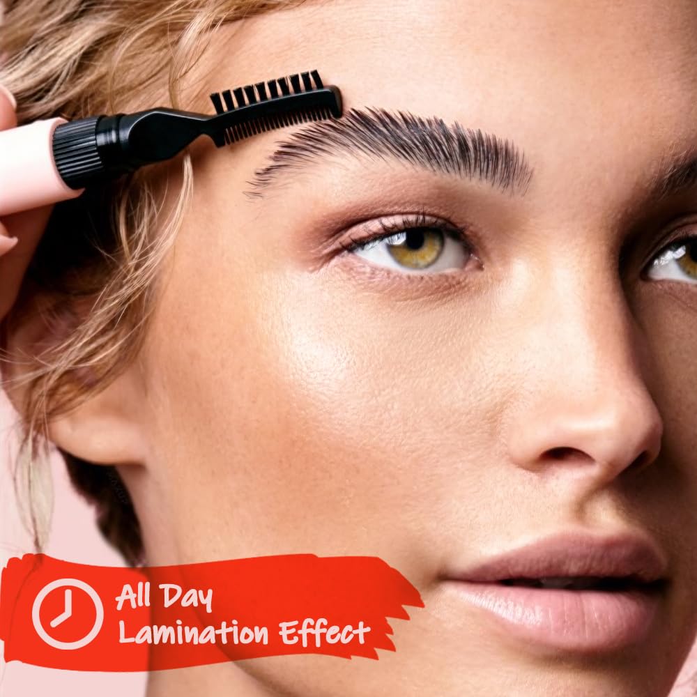 MAKUP Brow Me, Gel para esculpir cejas + cera híbrida, vegano, sin parabenos