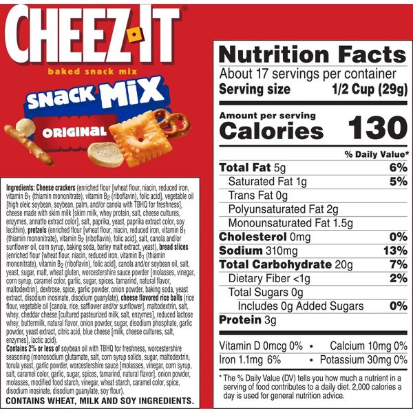 Cheez-It Baked Snack Mix