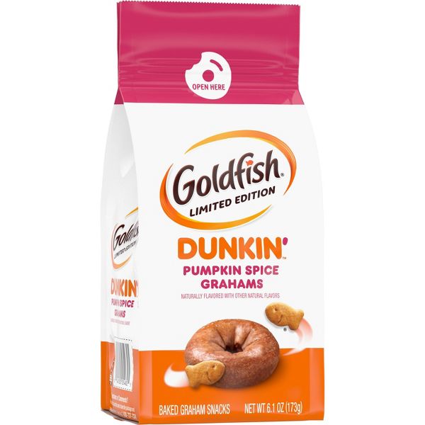 Goldfish Dunkin’ Pumpkin Spice Grahams