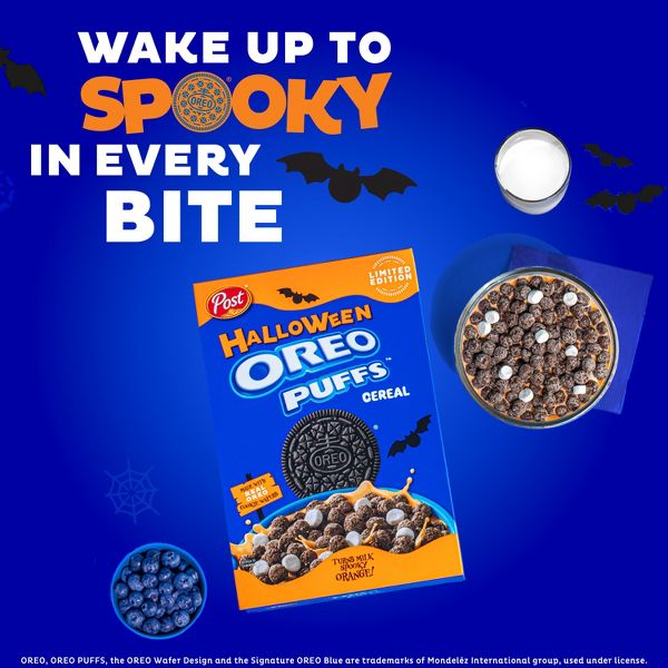 Halloween Oreo Puffs Cereal