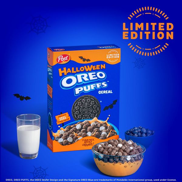 Halloween Oreo Puffs Cereal