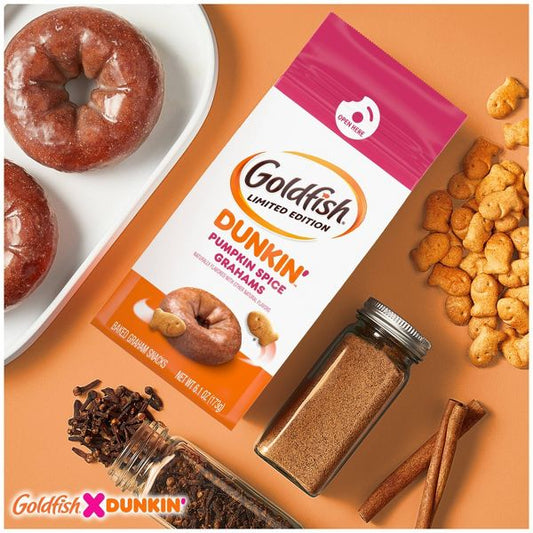 Goldfish Dunkin’ Pumpkin Spice Grahams