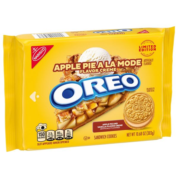 Oreo Cookies Apple Pie A La Mode