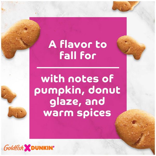 Goldfish Dunkin’ Pumpkin Spice Grahams