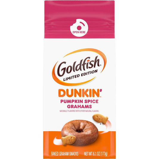 Goldfish Dunkin’ Pumpkin Spice Grahams