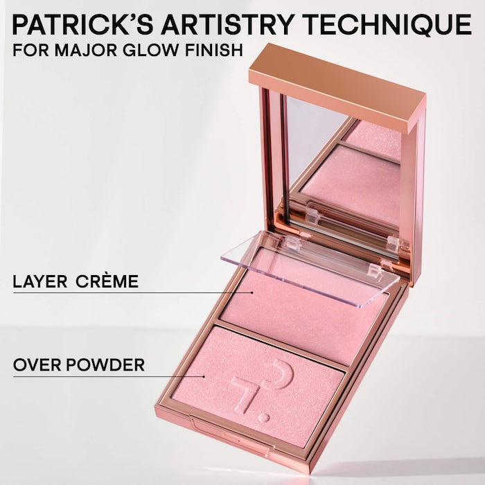 Patrick Ta Major Glow Creme & Powder Highlighter Duo