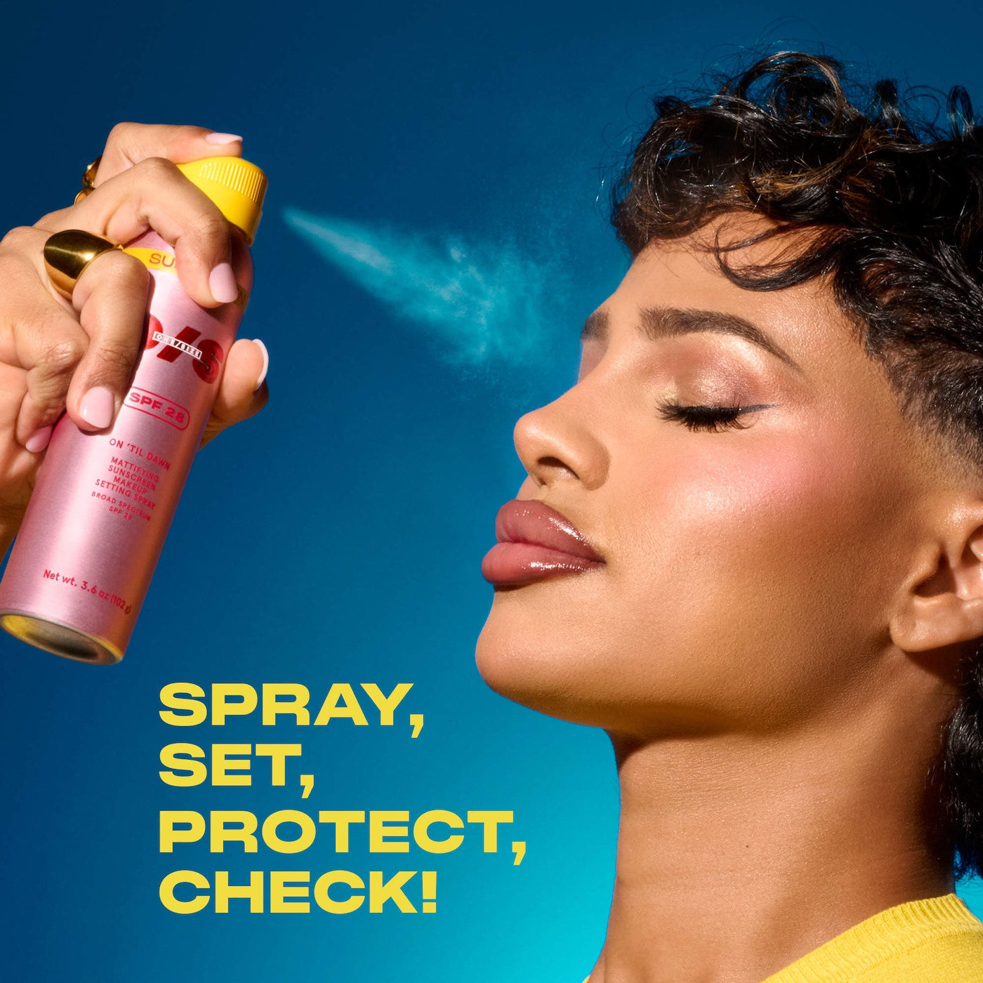 Onesize Sunscreen Makeup Setting Spray SPF 28